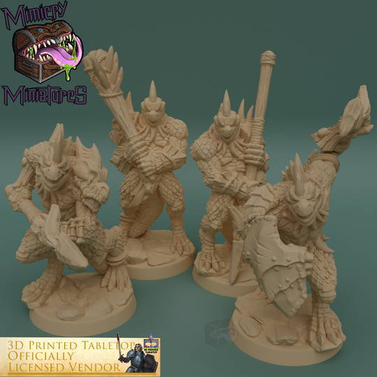 Lizardfolk - The Lost Adventures from 3D Printed Tabletop